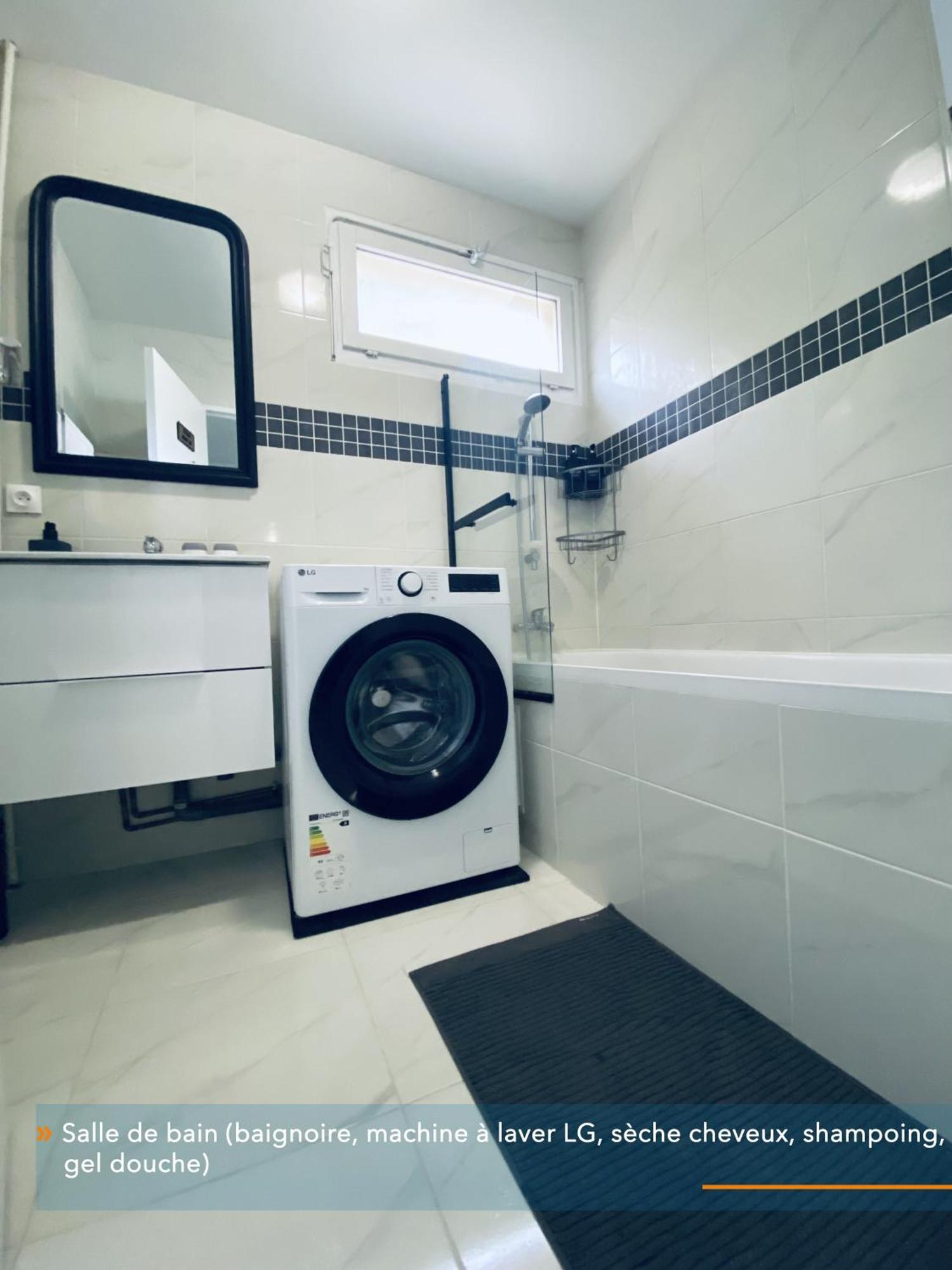 Appartement Parisien Neuf, Moderne Avec Une Grande Salon, 2 Chambres, 4 Lits, Parking Gratuit, 15Min De Paris Et 13 Min Aeroport Orly Vitry-sur-Seine Exteriör bild
