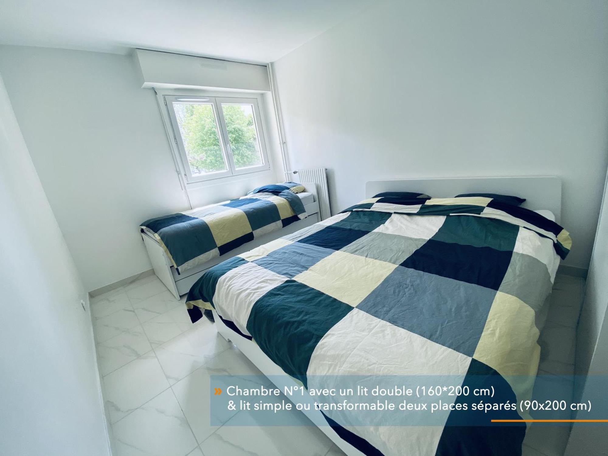 Appartement Parisien Neuf, Moderne Avec Une Grande Salon, 2 Chambres, 4 Lits, Parking Gratuit, 15Min De Paris Et 13 Min Aeroport Orly Vitry-sur-Seine Exteriör bild