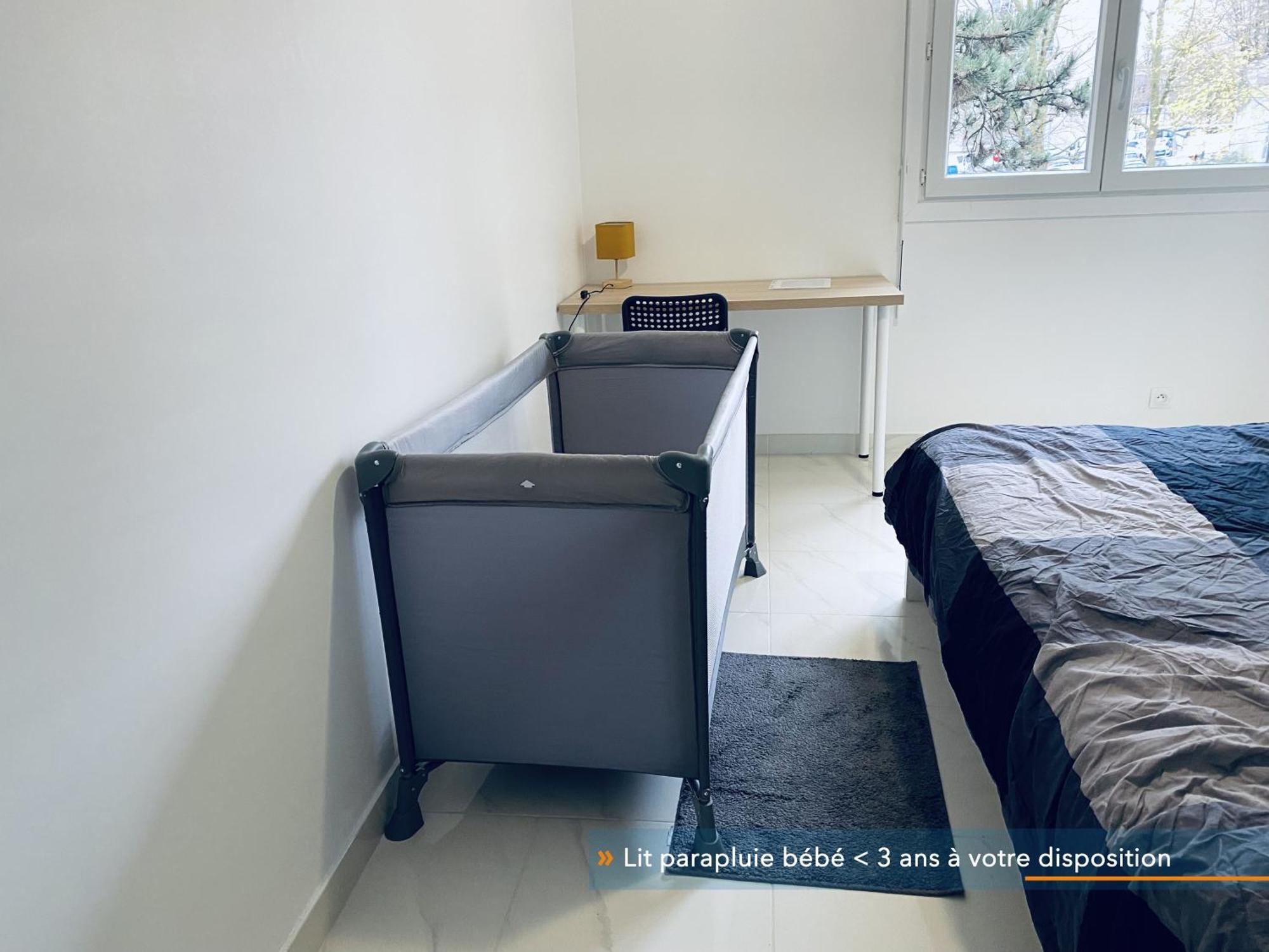Appartement Parisien Neuf, Moderne Avec Une Grande Salon, 2 Chambres, 4 Lits, Parking Gratuit, 15Min De Paris Et 13 Min Aeroport Orly Vitry-sur-Seine Exteriör bild